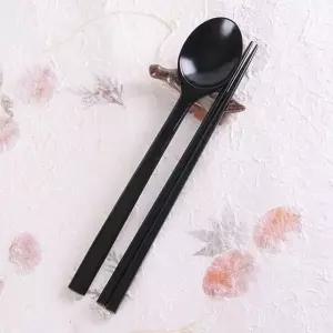 커트러리세트 우드숟가락 깔끔 수저젓가락 1세트 원목수저