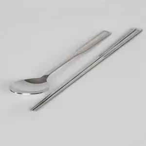 수저 세트 숟가락 젓가락 스텐 수저 스푼 1인 세트 수저젓가락세트