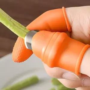 [RIZPICK]손가락칼 엄지칼 야채 요리 조리 슬라이스 식도 주방