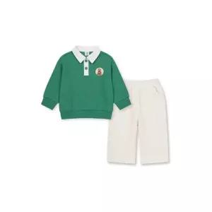 탑텐 키즈 남아 유아 버비 피케 카라 맨투맨 셋업 MKF1IP1302 454080