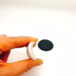 문콕방지 스펀지 원형 도어쿠션 접착식 간단부착