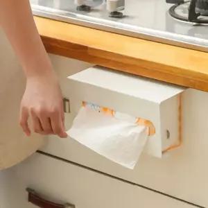 휴지 케이스 사각 티슈걸이 무타공 홀더 키친타올랙