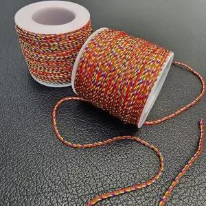 불교용품 칠석 꼬임 오색실 팔찌 만들기 재료 실 오색 끈 아미타불