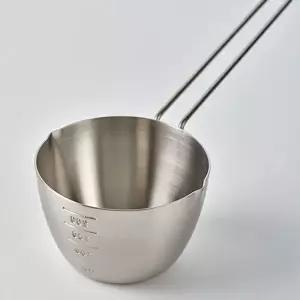 계량컵 스텐 손잡이형 200ml