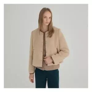 [S쏠레지아]에스쏠레지아 카라리스 부클 크롭자켓 SOOCWJK010 3130814