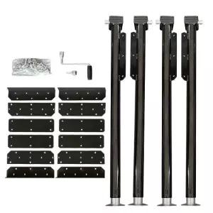 아웃트리거 브래킷 카라반 수동 트럭캠퍼 고정장치 자키휠