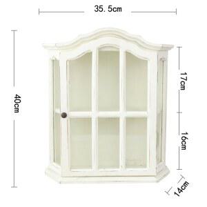 빈티지 진열장 우드 캐비닛 장식장 기본 엔틱 거실 벽걸이 인테리어 카페 DS XG