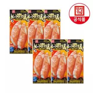 한성기업 크래미 몬스터크랩 72g X 6개