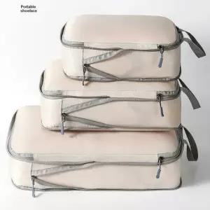 여행용 압축파우치 정리 캐리어정리 부피순삭 파우치 3종 세트