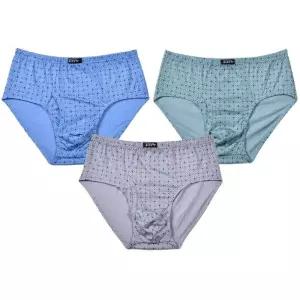 남성팬티 드로즈 언더웨어 빅사이즈 빅맥시 남성 순면 삼각팬티 3매