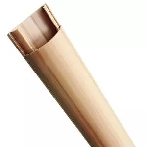 전선 선정리 커버 몰드 중형 반달 쫄대 38mm 1M 2P 덮개 랜 랜덕트 랜선