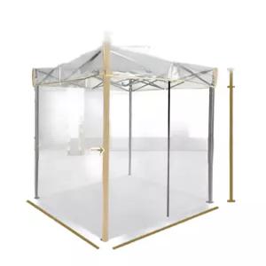 투명 천막 접이식 텐트 캐노피 바람막이 어닝 그늘막
