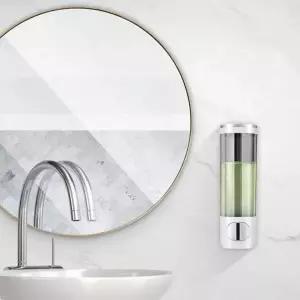 자동 손세정기 욕실 디스펜서 벽걸이 비누통 수납용기