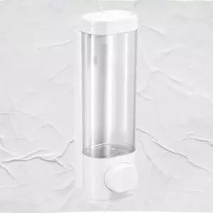 손세정기 디스펜서 벽걸이형 욕실 세면대 용기 투명