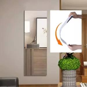 [골드스마일]붙이는 거울 시트지 미러필름 인테리어 스티커 현관 필름 인테리어