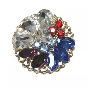 크리스탈 브로치(7color) Fyl7+4dHR