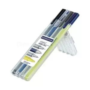 [문구/오피스] 다기능 디자인펜 세트 박스 샤프 볼펜 형광펜