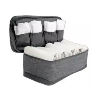 파우치 속옷 양말 휴대용 여행 대용량 정리 그레이 파우치 속옷 양말