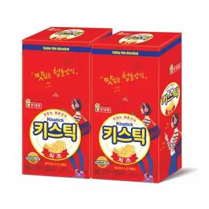 롯데햄 키스틱 치즈 소시지 간식 600g 2개  GST