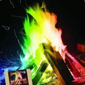 브뤼지스캠핑템 바닷가 캠핑가루 분위기 힐링 컬러불꽃 1p 불꽃 폭죽놀이