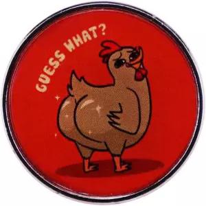 치킨 엉덩이 버튼 배지 웃긴 귀여운 동물 라펠 핀 크리에이티브 의류 백팩 장식