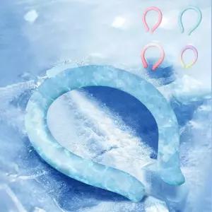 여름 아이스 쿨 목 스카프 휴대용 목걸이 등산 여행