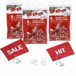 부착식 퀸메모꽂이 30개메모꼬지 예쁜메모지 포스트 명함꽂이