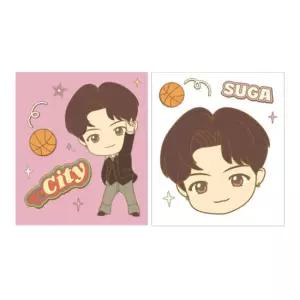 BTS 타이니탄 다이너마이트 슈가 보석십자수 스티커 9.5x11cm