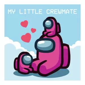 어몽어스 DAILY시리즈 리틀 크루메이트 보석십자수 캔버스 25x25cm