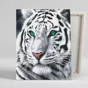 명화풍경 청안의 백호 보석십자수 캔버스 40x50cm