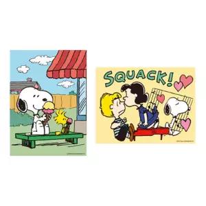 피너츠 FRIENDS시리즈 WITH YOU 보석십자수 미니이젤 13x18cm