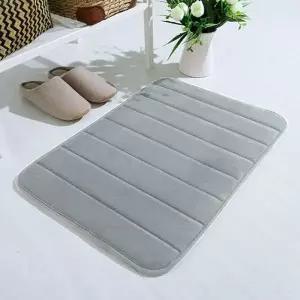 [콩심팥심]싱크대러그매트 베란다 발판러그 극세사원단 메모리폼