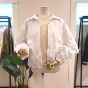 [대구백화점] [미스칸트]홑겹 스트링 집업 점퍼 화이트(KEJPQ401WH)