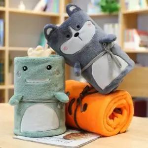 캐릭터무릎담요 극세사 블랑켓 에어컨 겨울 담요 캐릭터담요 무릎담요 극세사담요 쇼파담요