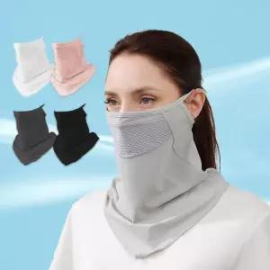 시원한 봄 여름 골프 마스크 쿨 페이스 커버 자외선차