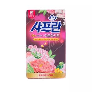 샤프란 아로마시트 핑크센세이션 티슈형 섬유유연제 3