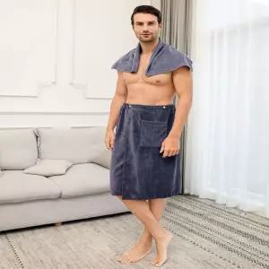 남성가운 남자샤워가운 스커트가운 샤워가운 남성 사우나