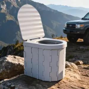 프리미엄 휴대용 변기 야외 사용 간편한 일반형 이동 간이