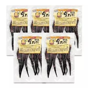 해맑은푸드 100g 바로먹는 5개 조미오징어 오징어다리 5봉