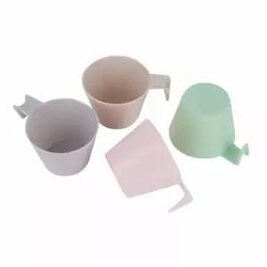 야외용 플라스틱 미니컵 소풍 피크닉 손잡이 물컵 음료