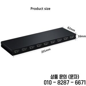 PC Loptop PS4 DVD 프로젝터 TV용 디스트리뷰터 컨버터 1x8 비디오 4K 30Hz HDMI 호환 in Out 포트 분배기