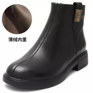 여성 가을 빈티지 겨울 기모 소프트 구두 부츠 양가죽 가죽 아이템 신발 플랫워커 앵클부츠 워커 트렌디 HT