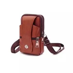 GDM 소가죽 포켓 힙색 허리백 미니 소형백