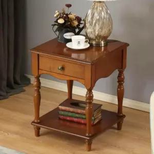 사이드테이블 북유럽 콘솔 침대옆 엔틱 수납 서랍 유럽풍