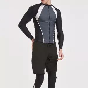 남성 배색 래시가드세트 1P 3피스 수영복 비치웨어