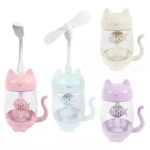 고양이 무드등 가습기