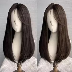 여자 정수리   간편   롱 헤어 가발 머리삔 실핀 세트 실핀셋트 검정실핀 고정