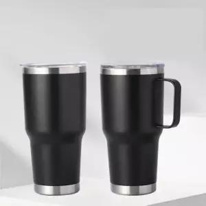 대용량 손잡이 스텐 텀블러 이중 보온 보냉병 900ml(30oz)