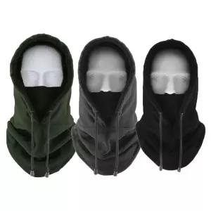 겨울 방한 넥워머 후드 마스크 일체형 기모 워머