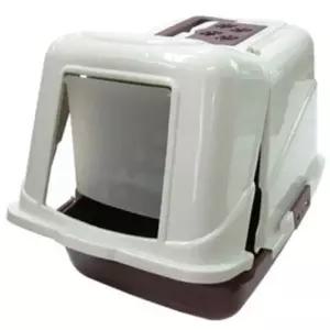 고양이 화장실 변기 전면 개방 배변통 레드 고양이화장실 고양이변기 tvs7+6hmb